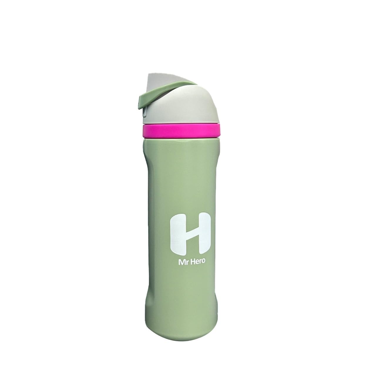 Mr Hero FreeSip Insulated Stainless Steel Water Bottle with Straw – BPA-Free Sports Water Bottle for Travel, Gym & Outdoor Use – 32oz & 24oz