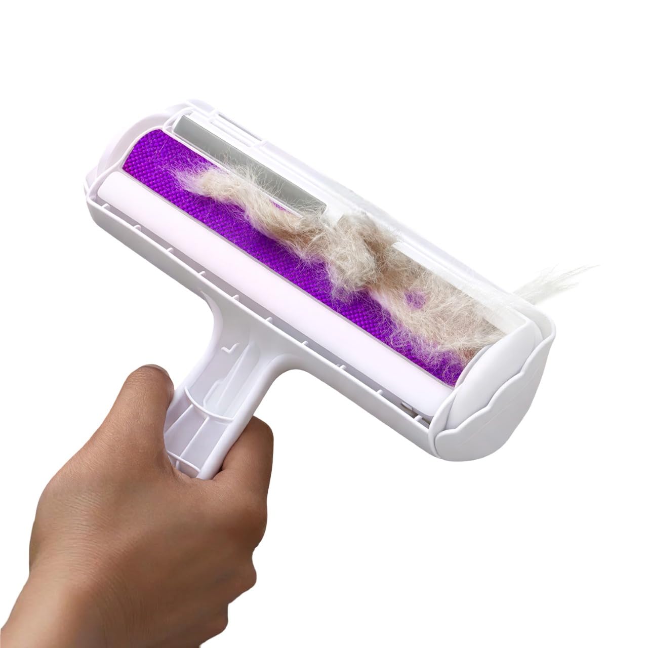 Mr Hero Pet Hair Remover Roller – Reusable Animal Fur Removal Brush for Dogs & Cats – Self-Cleaning Tool for Carpet, Furniture, Rugs, Clothes, Laundry, Bedding & Sofa