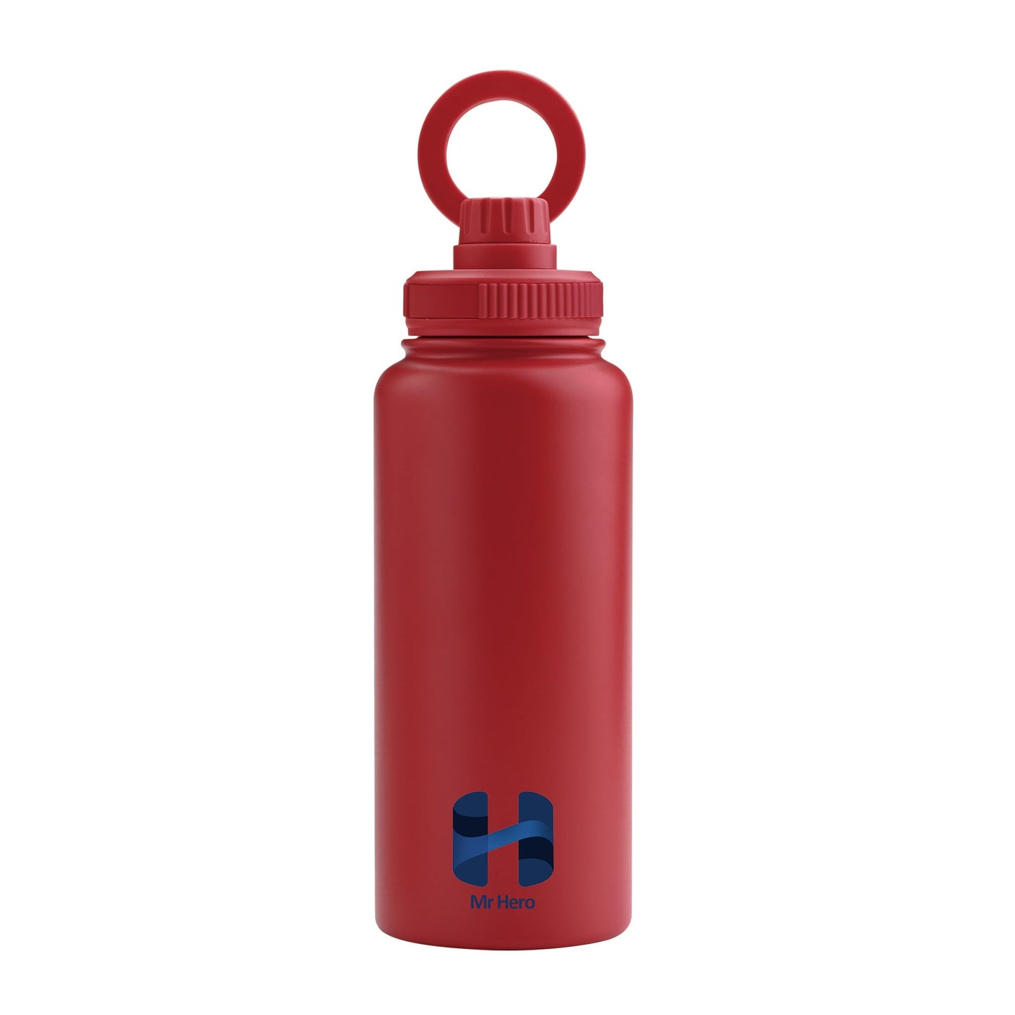 Mr Hero Water Bottle with Magnetic Phone Holder – MagSafe Compatible for All Phones – Stainless Steel, Leakproof, Insulated Water Bottle – Ideal for Sports, Yoga, Pilates & Content Creation