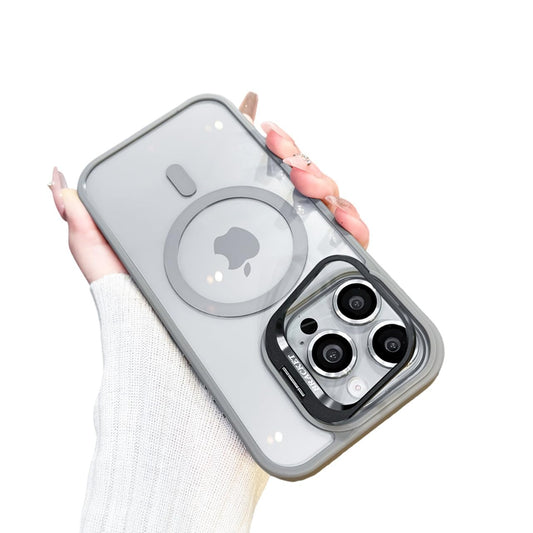 Mr Hero Phone Case Compatible with iPhone 15 Pro – MagSafe Compatible, Military Grade Shockproof, Back Lens Kickstand, Sliding Camera Cover, Slim Protective iPhone Phone Case