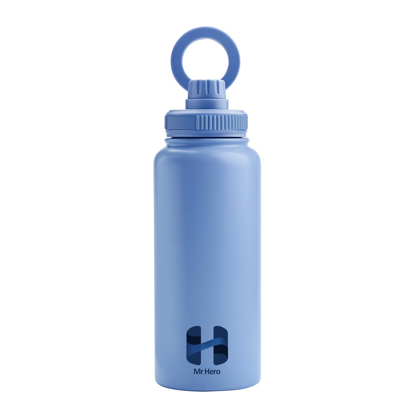 Mr Hero Water Bottle with Magnetic Phone Holder – MagSafe Compatible for All Phones – Stainless Steel, Leakproof, Insulated Water Bottle – Ideal for Sports, Yoga, Pilates & Content Creation